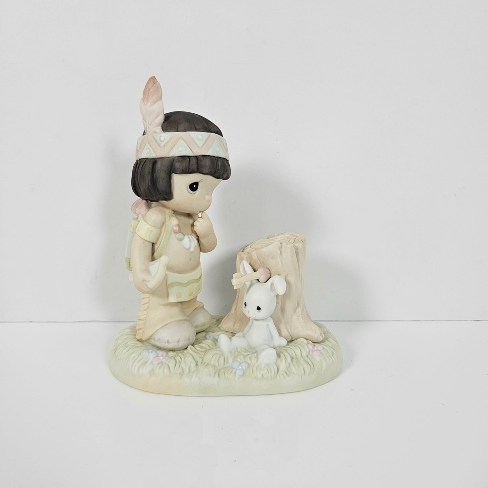 Precious Moments Missum You Figurine 306991 Enesco 1997 Boy Rabbit NIB